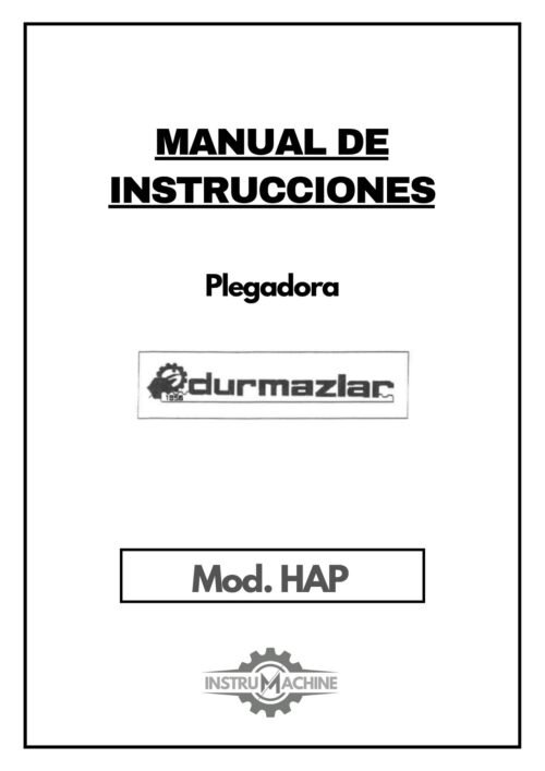 Plegadora Durma P8822-1 Esquema eléctrico e hidráulico Plegadora Hidráulica DURMA HAP