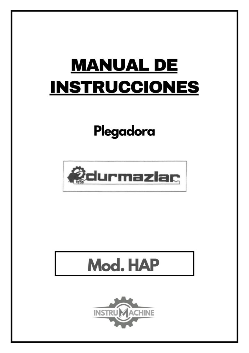 Plegadora Durma P8822-1 Esquema eléctrico e hidráulico Plegadora Hidráulica DURMA HAP