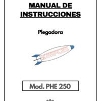 Manual de instrucciones Plegadora KORPLEG PHE 250