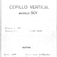 Manual de instrucciones Mortajadora SACEM SCV