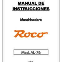 Manual de instrucciones Mandrinadora ROCCO AL 76