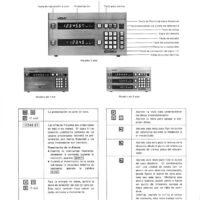 Manual de instrucciones CNC- Visualizadores SONY LM10