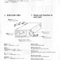 Manual de instrucciones CNC- Visualizadores SONY PU10