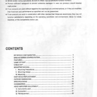 Manual de instrucciones CNC- Visualizadores SONY SR-50AE