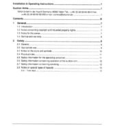 Manual de instrucciones Soldadura TEKA USF