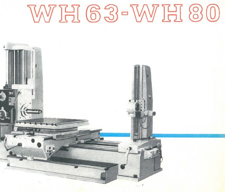 Manual de instrucciones Mandrinadora TOS WH63
