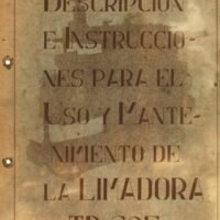 Manual de instrucciones Cepillos- limadoras Pinondo TR-625