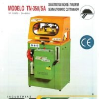 Manual de instrucciones Tronzadora Semi-Auto INDUSTRIAS ZARAGOZA TN-350/SA