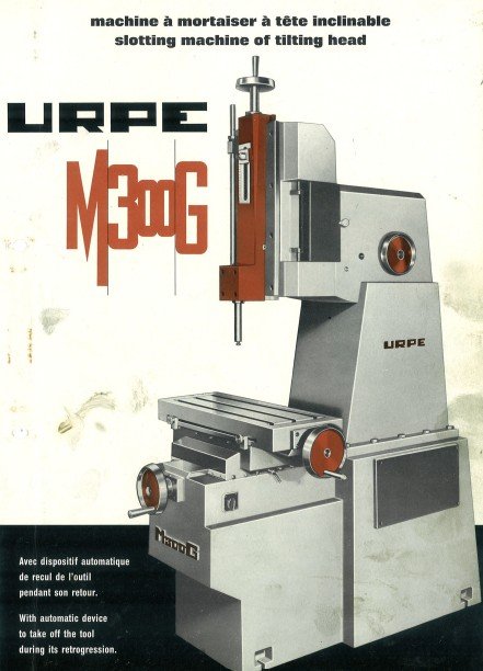 Manual de instrucciones Mortajadora URPE M-300-G