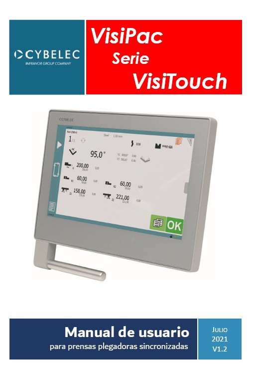 Manual de instrucciones CNC- Visualizadores CYBELEC VisiPac