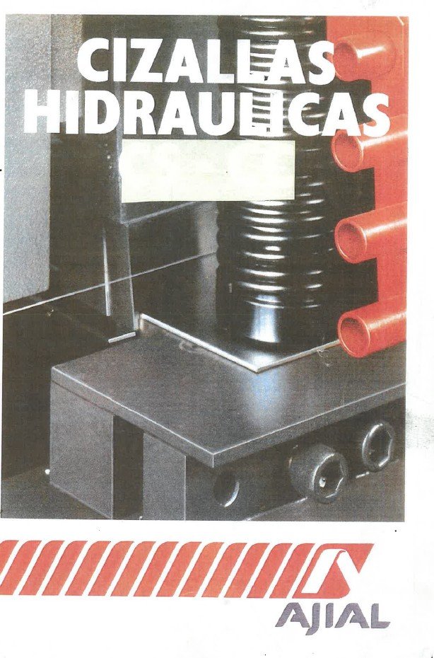 Manual de instrucciones Cizallas AJIAL MANUALCORTE PENDULAR