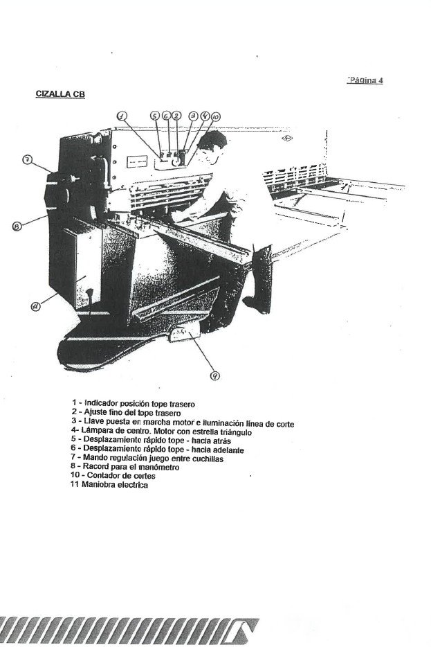 Manual de instrucciones Cizallas AJIAL MANUALCORTE PENDULAR