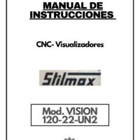 Manual de instrucciones CNC- Visualizadores VISION VISION 120-22-UN2