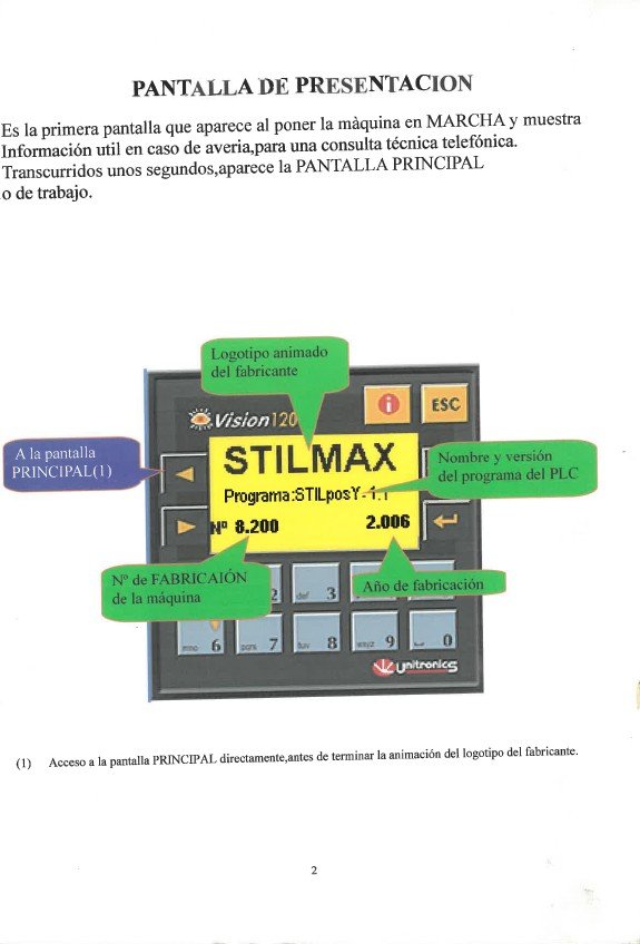 Manual de instrucciones CNC- Visualizadores VISION VISION 120-22-UN2