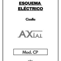 cpe-1 Esquema Eléctrico Cizallas AXIAL CP