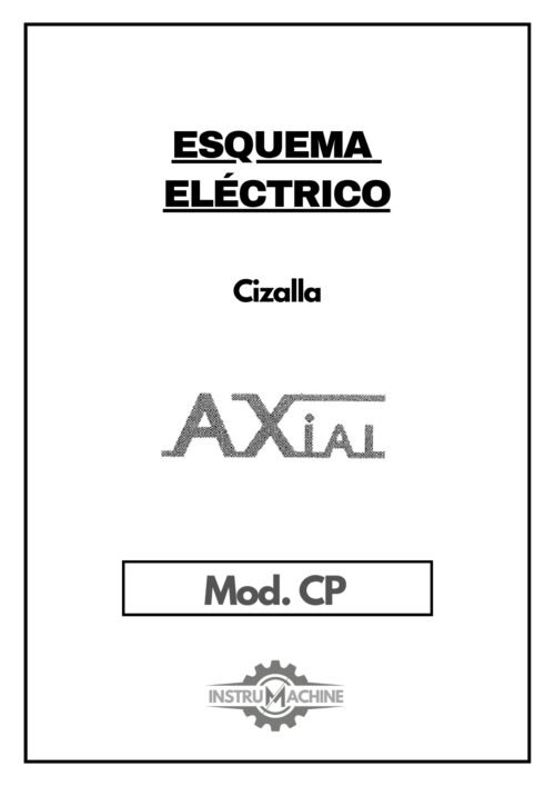 cpe-1 Esquema Eléctrico Cizallas AXIAL CP