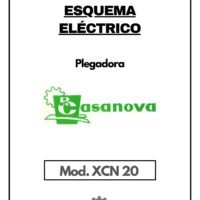 ee-1 Esquema eléctrico Plegadora CASANOVA XCN 20