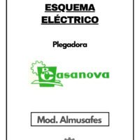 Esquema eléctrico Plegadora CASANOVA XCN 20
