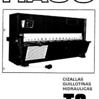haco-2 Manual de instrucciones Cizallas HACO TS