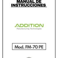 Manual de instrucciones Expandidora ADDITION FM-70 PE