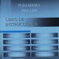 Manual de instrucciones Plegadora AXIAL PHA 1203