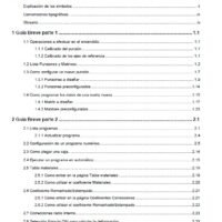 Manual de instrucciones CNC-Visualizadores ESA Kvara 2005SW