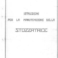 Manual de instrucciones Mortajadora Ezio Pensotti Stozzatrice SG.550
