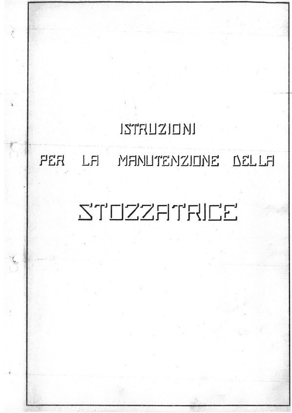 Manual de instrucciones Mortajadora Ezio Pensotti Stozzatrice SG.550