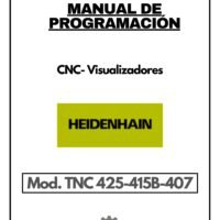 Manual de instrucciones CNC-Visualizadores HEIDENHAIN TNC 425 / 415B / 407