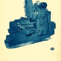 Manual de instrucciones Talladora MAAG-Zahnräder SH-45-75-100