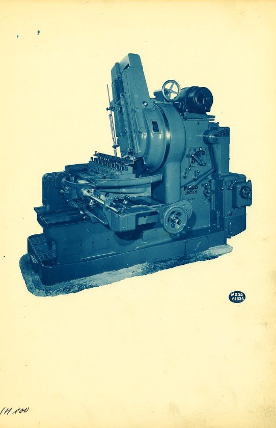 Manual de instrucciones Talladora MAAG-Zahnräder SH-45-75-100