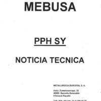 Manual de instrucciones Plegadora Mebusa PPH SY