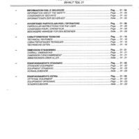 Manual de instrucciones Torno PBR T30–35 SNC