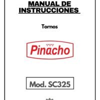 Manual de instrucciones Torno paralelo PINACHO modelo SC-325
