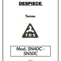 Despiece Torno paralelo TOS SN40C – SN50C