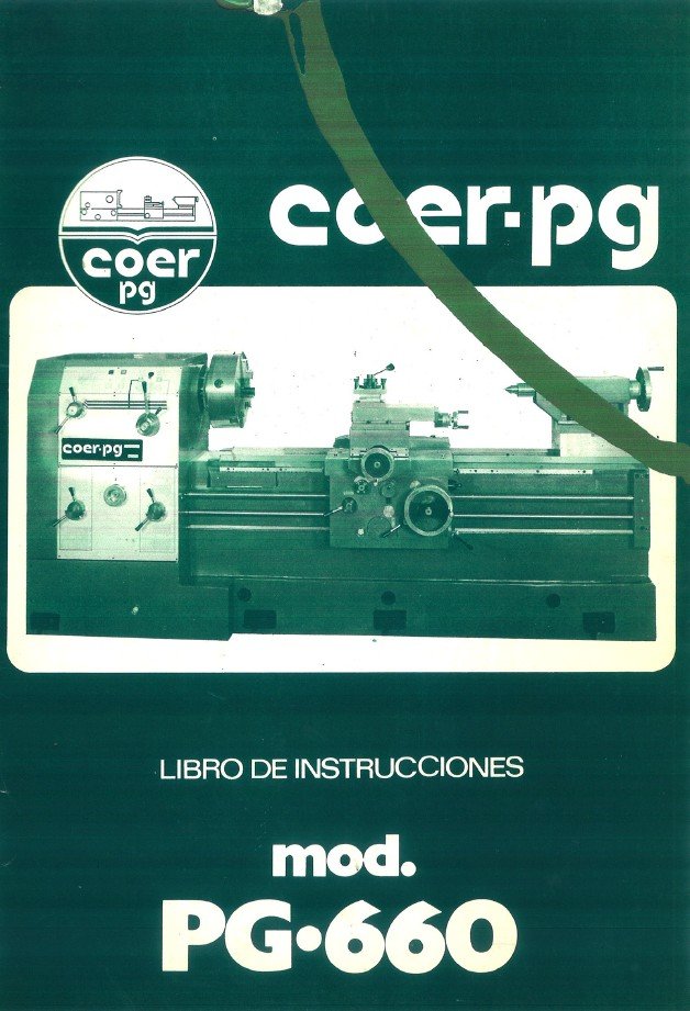 Tabla de roscas COER PG 660