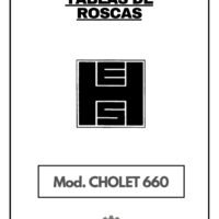 H.Ernault-cholet 660-tablas-1 Tabla de roscas H. Ernault Somua Cholet 660