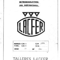 Tabla de roscas Lacfer CR-1