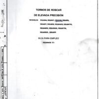 Tabla de roscas Morkaiko MK-6046M