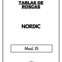 Tabla de roscas Nordic 15