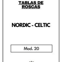 Tabla de roscas Nordic-Celtic 20