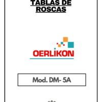 Oerlikon- DM-5A-tablas-1 Tabla de roscas Oerlikon DM-5A