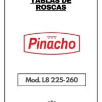 Tabla de roscas Pinacho L8-225-260