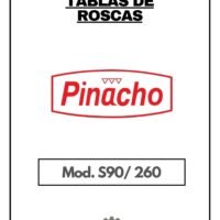 Tabla de roscas Pinacho S90/260
