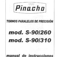 Tabla de roscas Pinacho S90/310