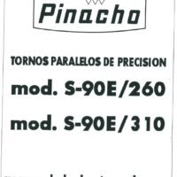 Pinacho S90E 260-310-tablas-2 Tabla de roscas Pinacho S90E/260-310