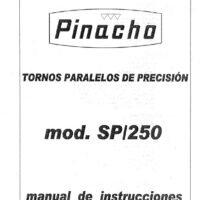 Pinacho SP 250- tablas-2 Tabla de roscas Pinacho SP 250