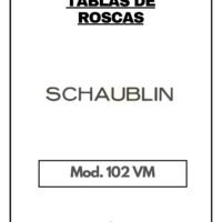 Shaublin 102VM-tabla-1 Tabla de roscas Schaublin 102 VM