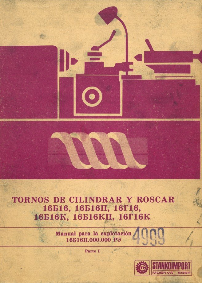 Tabla de roscas Stankoimport 16B16/16B16II