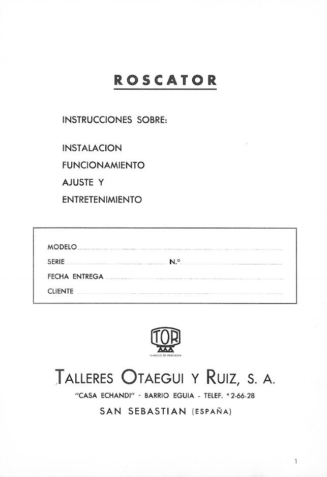 Tor Roscator- tabla-2 Tabla de roscas TOR Roscator